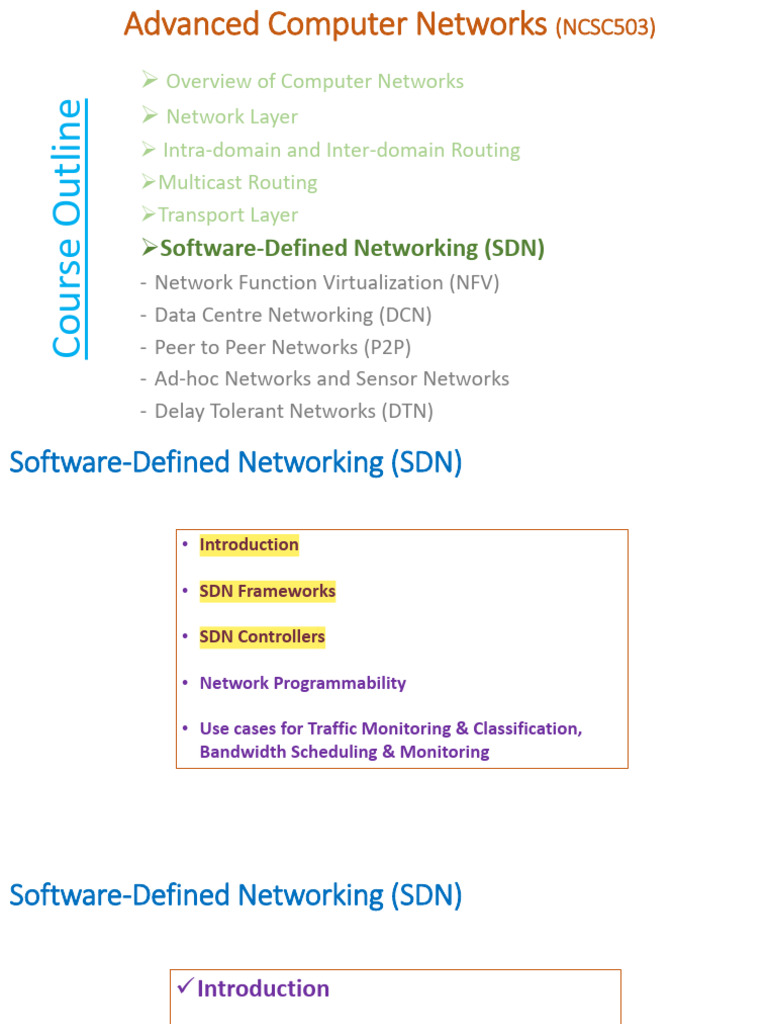 1758689913 Unit - 6 (Software-Defined Networking) - PART I | PDF ...