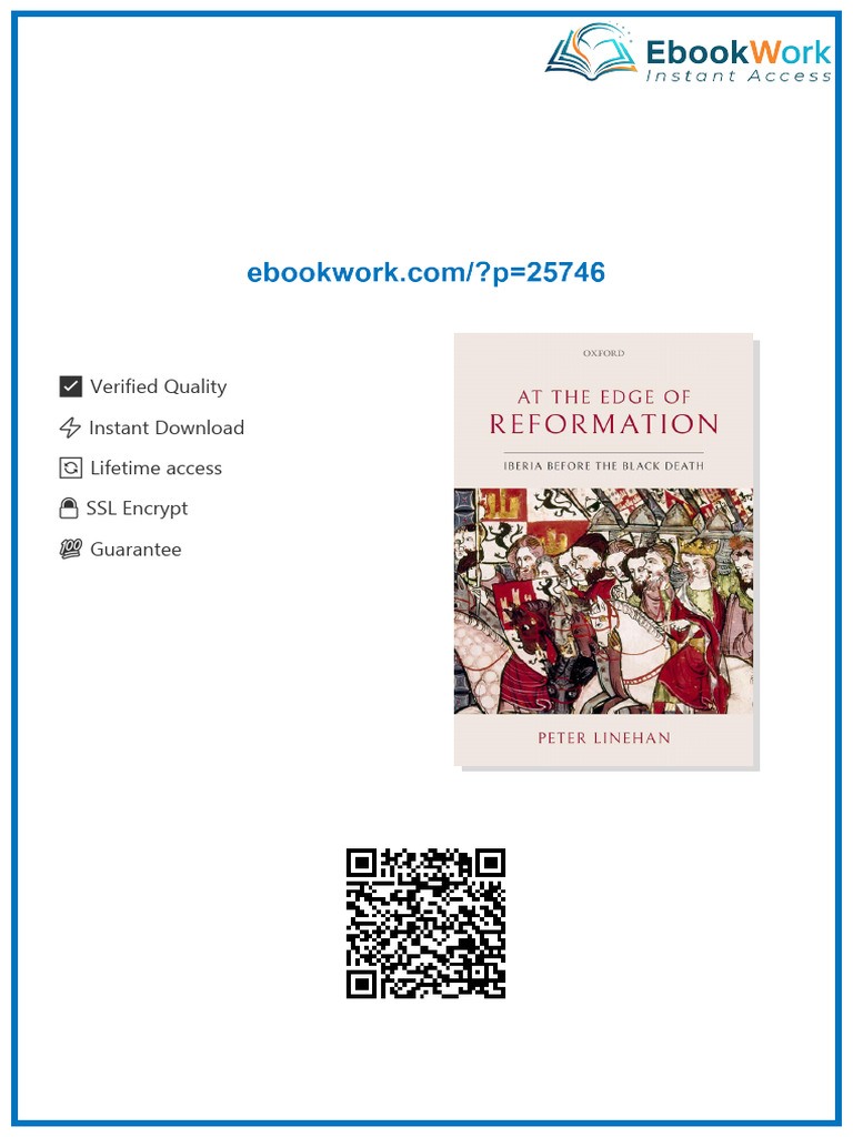 At the Edge of Reformation: Iberia before the Black Death Peter Linehan ...