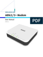 User Manual DSL605E