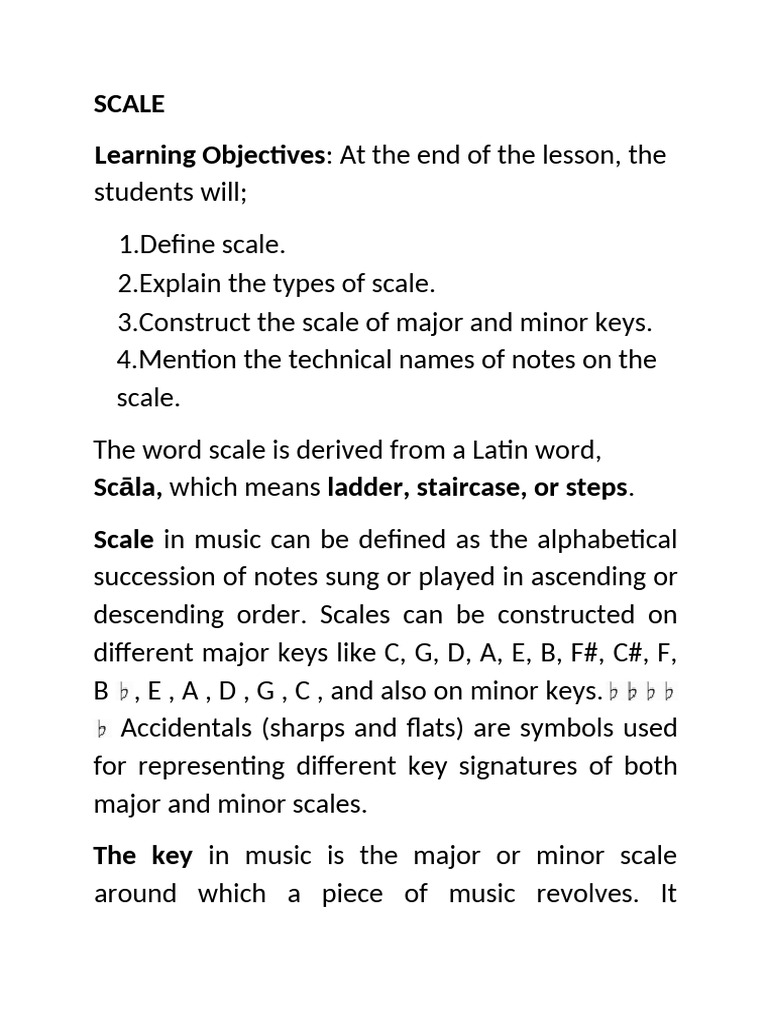 Scale | PDF