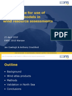 Best Practice For Use of Mesoscale Models in Wind Resource Assessments