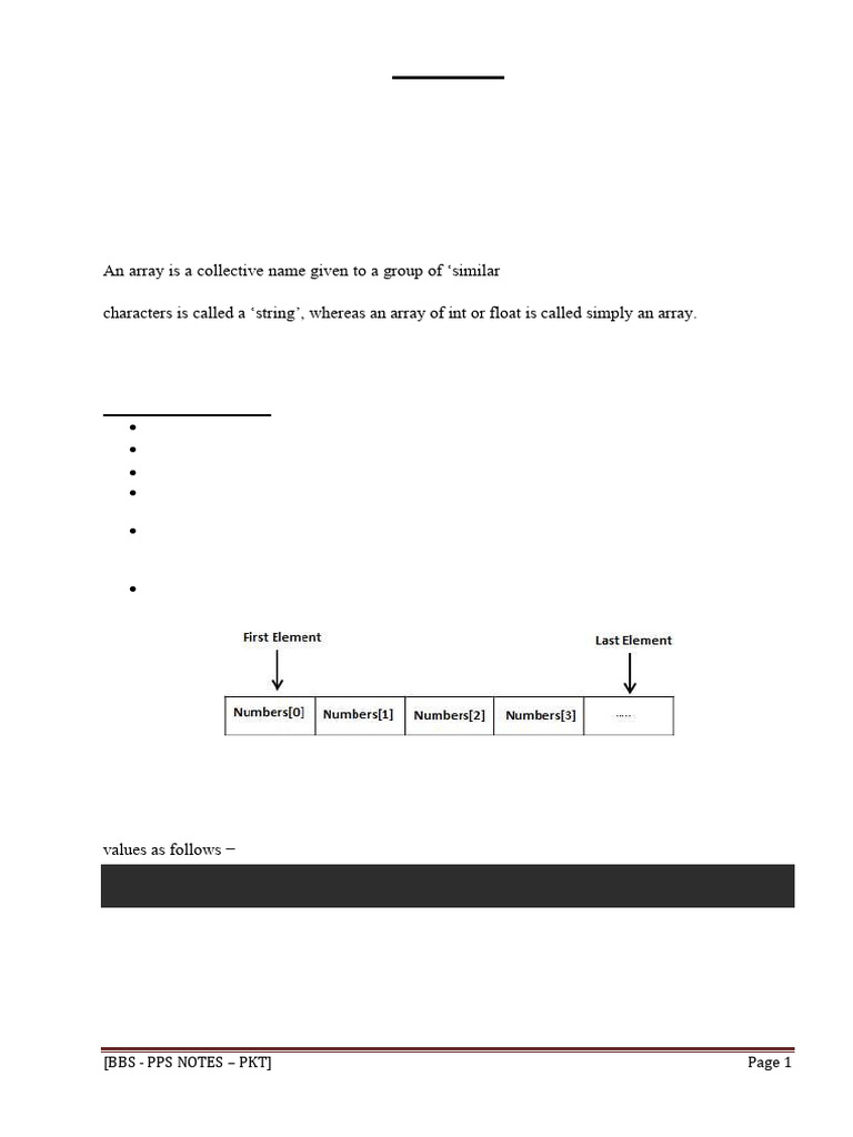 UNIT 3- PPS | PDF | String (Computer Science) | Pointer (Computer ...