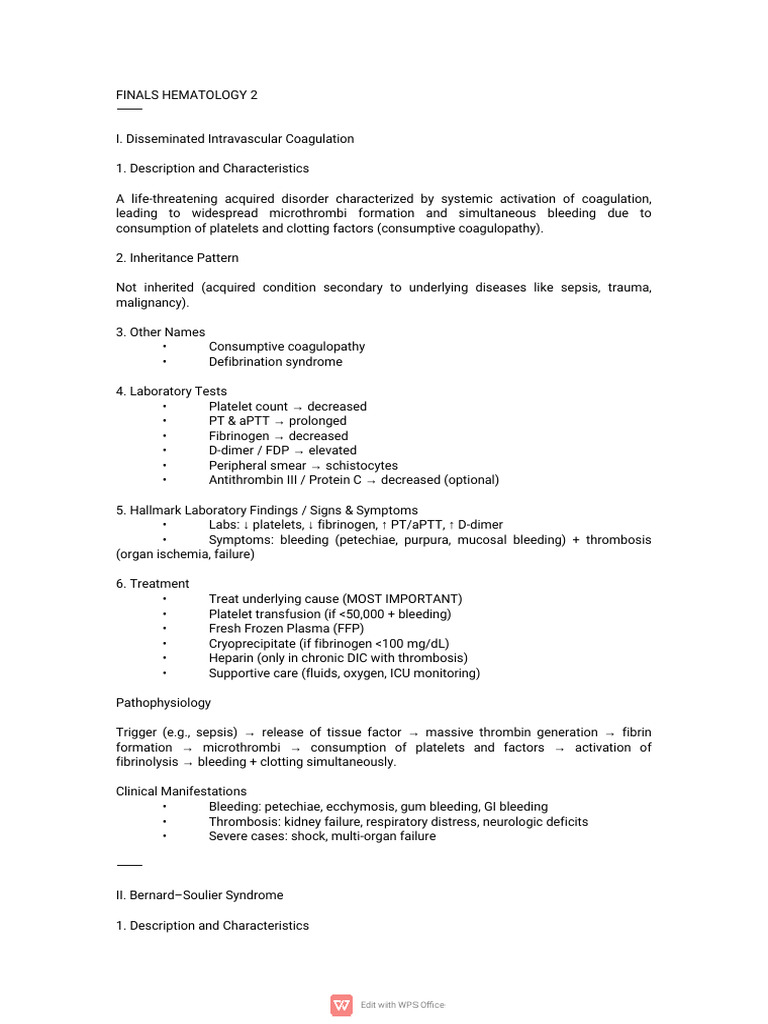 Inbound 5216272476961870124 | PDF | Coagulation | Bleeding