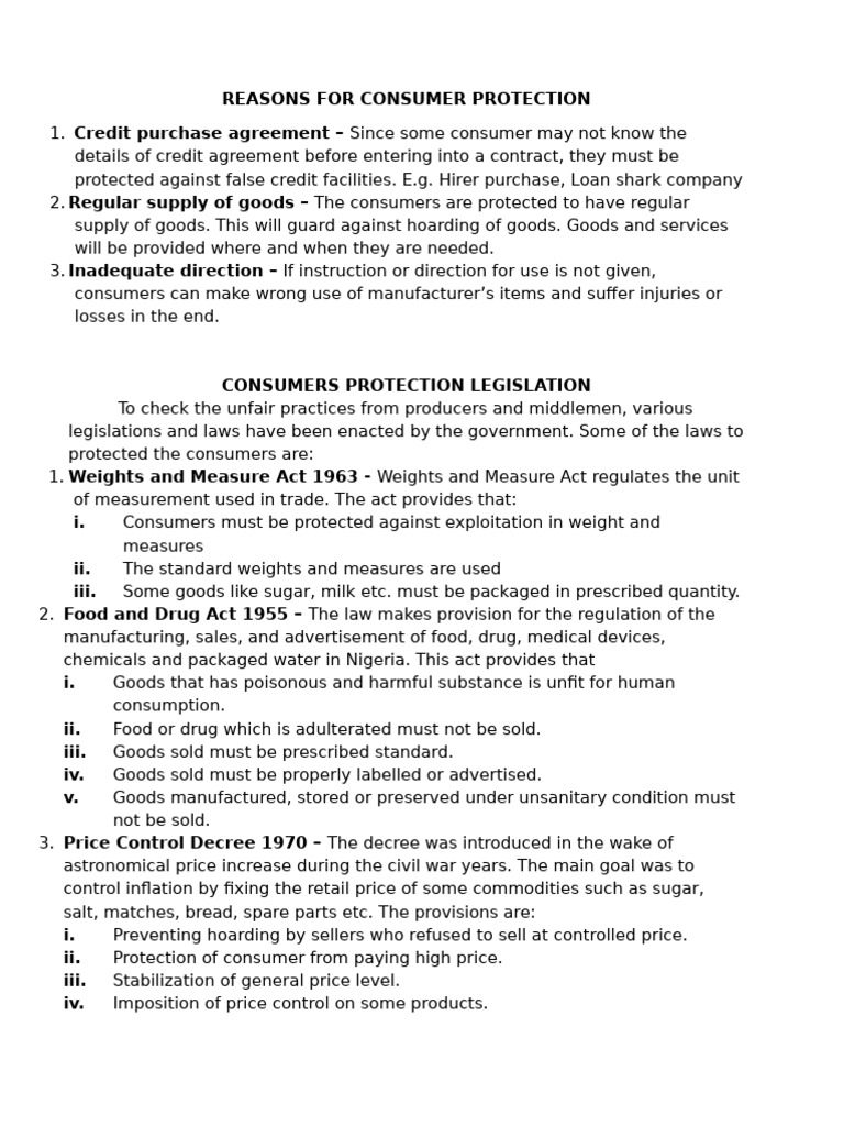 CONSUMER PROTECTION | PDF | False Advertising | Goods