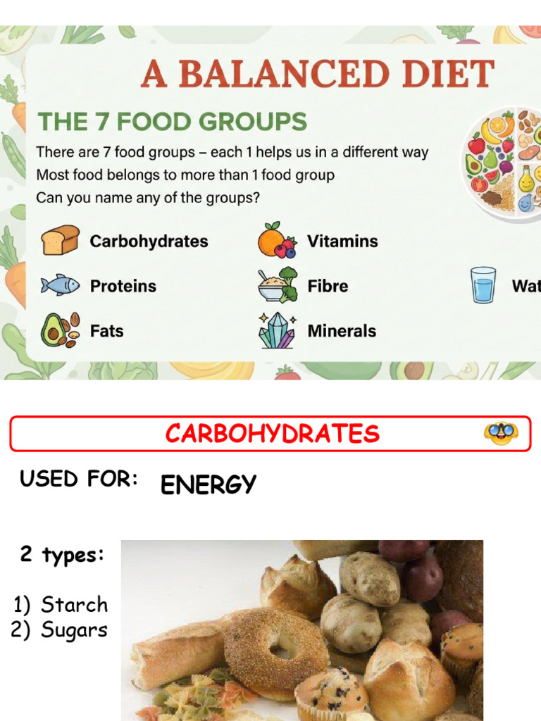 A Balanced Diet | PDF