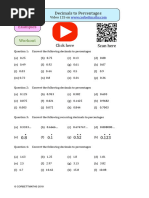 FDP Conversion Practice Questions | PDF | Arithmetic