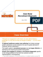 Case Study: Recruitment Diagnostic