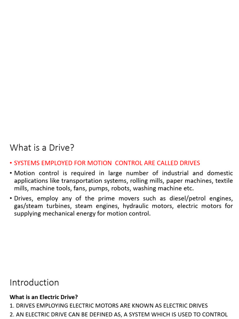 1. Introduction and Concepts | PDF | Electric Motor | Torque
