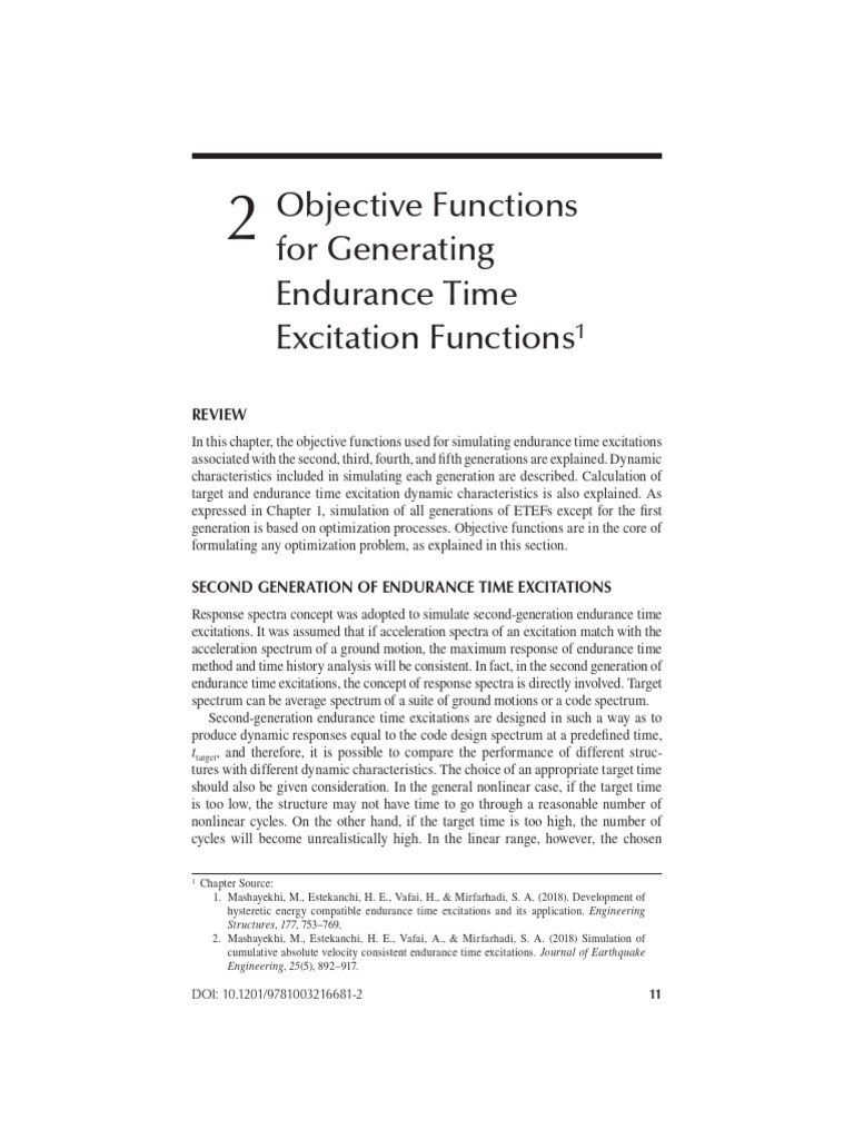 ETM Objective Functions | PDF | Nonlinear System | Acceleration