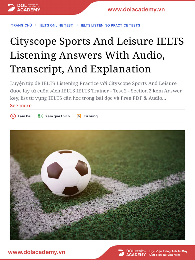 Cityscope Sports and Leisure | PDF | Transport
