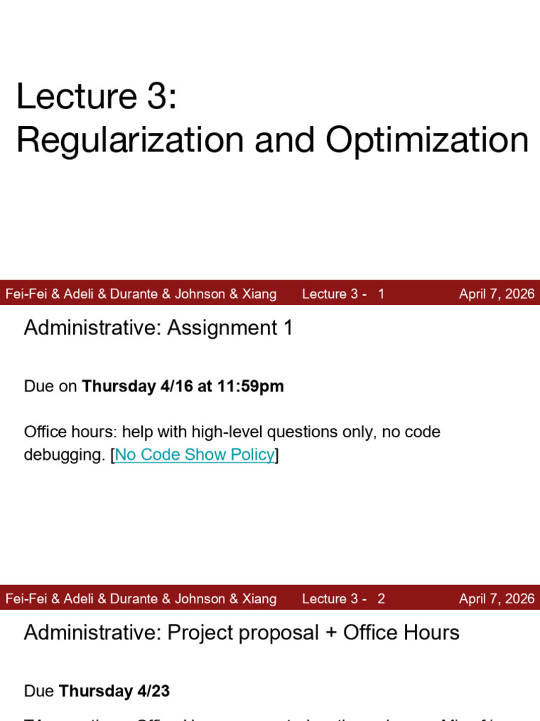 lecture_3 | PDF | Mathematical Optimization | Analysis