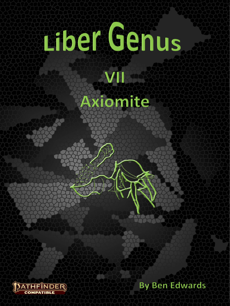 Liber Genus 07 -Axiomite | PDF | Copyright | License