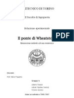 Il Ponte Di Wheatstone