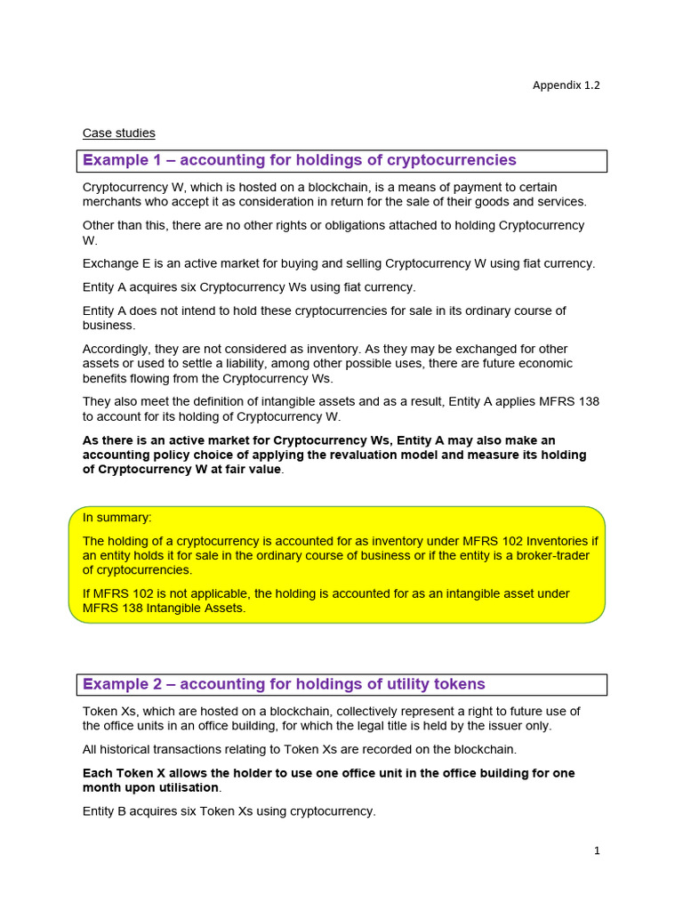 Appendix 1.2 More Case Studies 2025 | PDF | Cryptocurrency | Economies