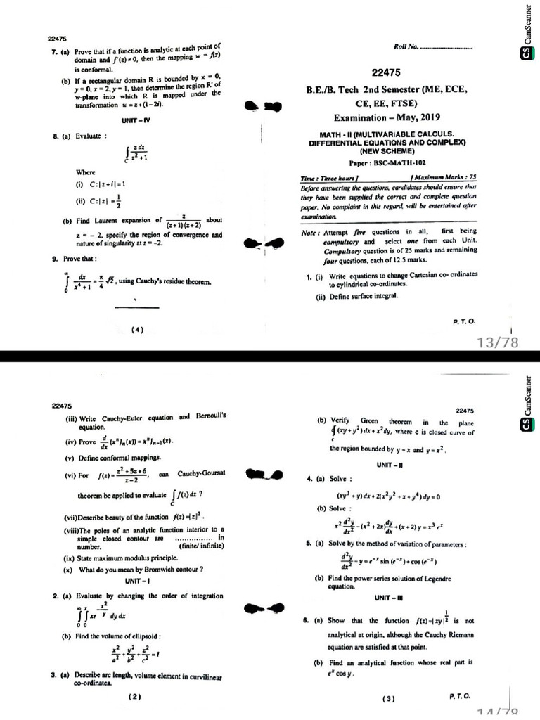 Maths Semester 2 | PDF