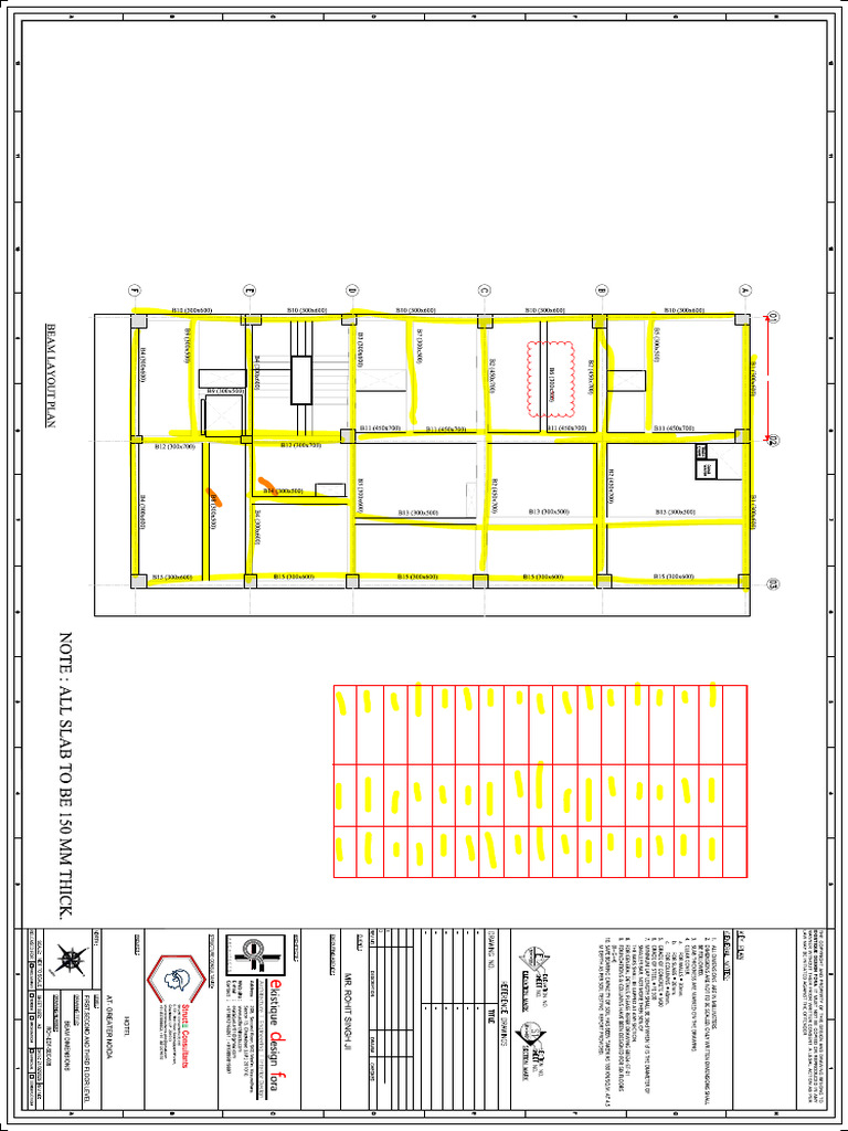 Beam Layout 29092025 | PDF