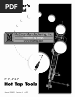 Operator's Manual: Hot Tap Tools