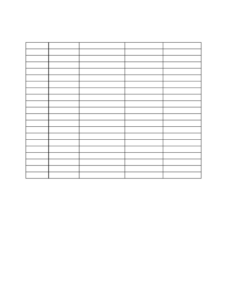 20 Session Sheet | PDF