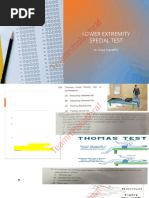 90-90 Hamstring Flexibility Assessment | PDF