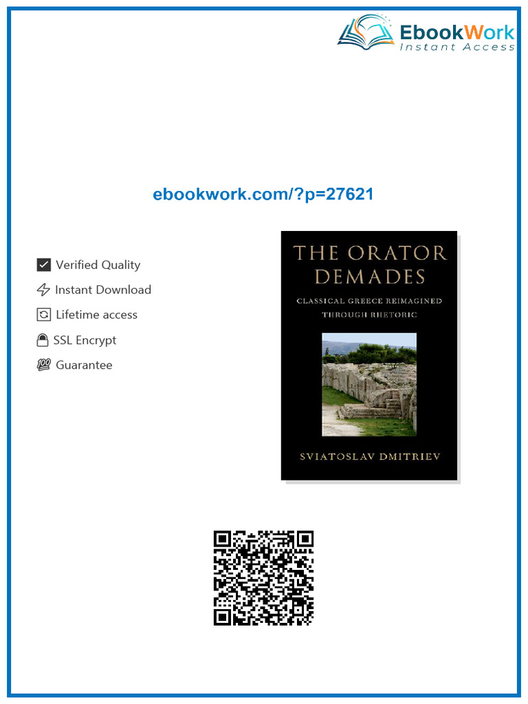 The Orator Demades: Classical Greece Reimagined through Rhetoric ...