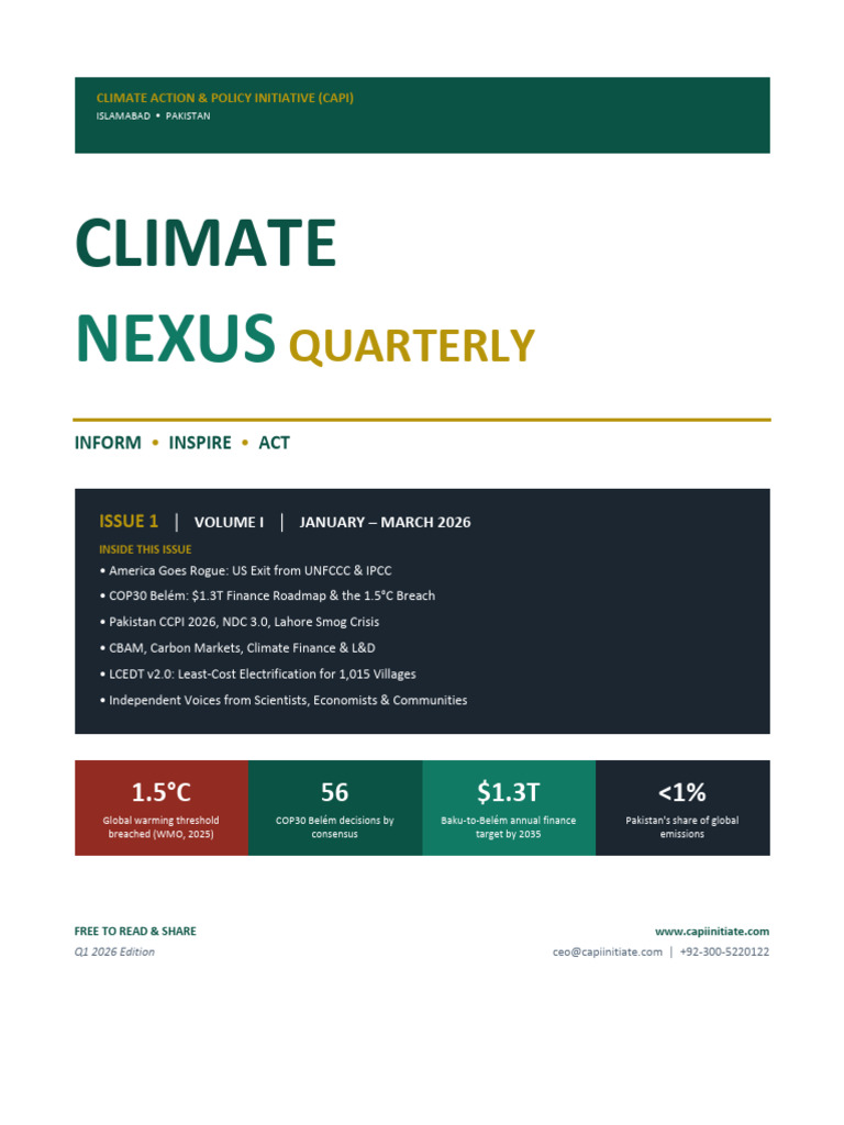 Climate Nexus Quarterly Issue1 Q1 2026 21042026F | PDF | Climate ...