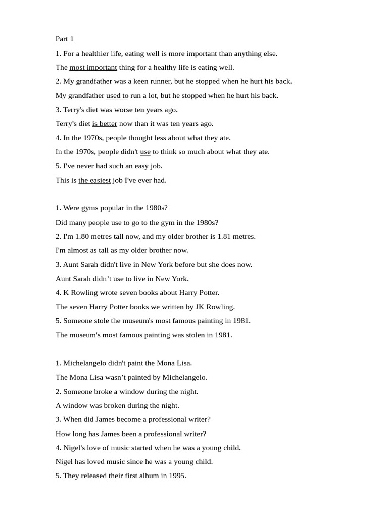 Part 1 | PDF