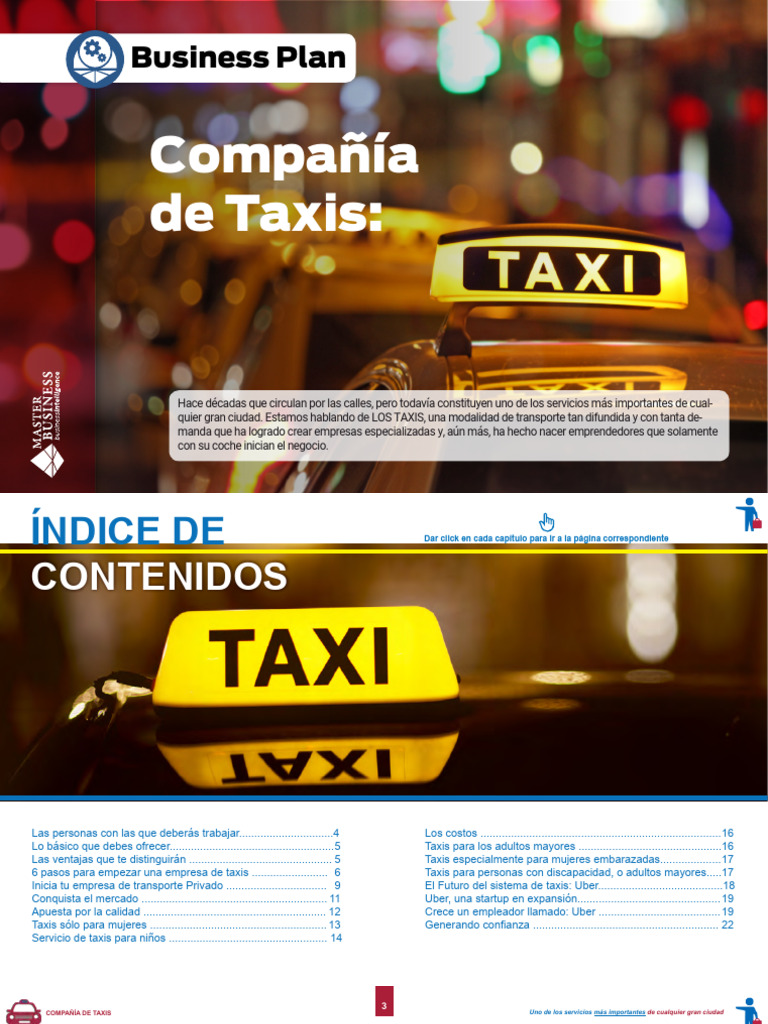 10 Taxis | PDF | Transporte | Plan de negocios