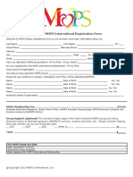 2012 Registration Form