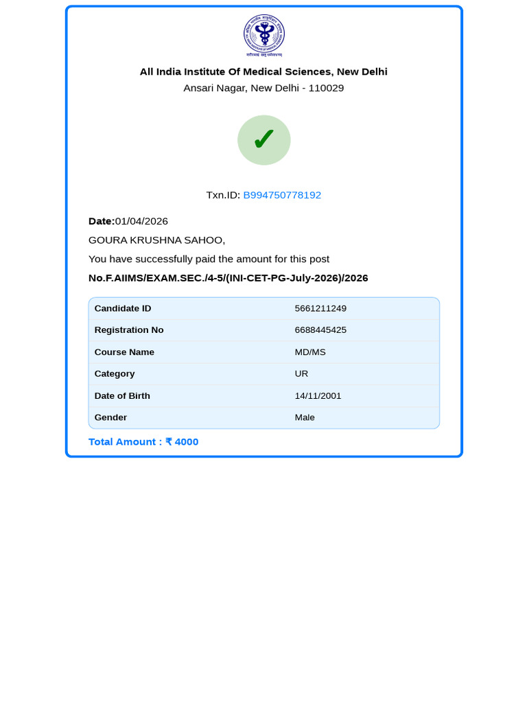 Transaction Receipt | PDF