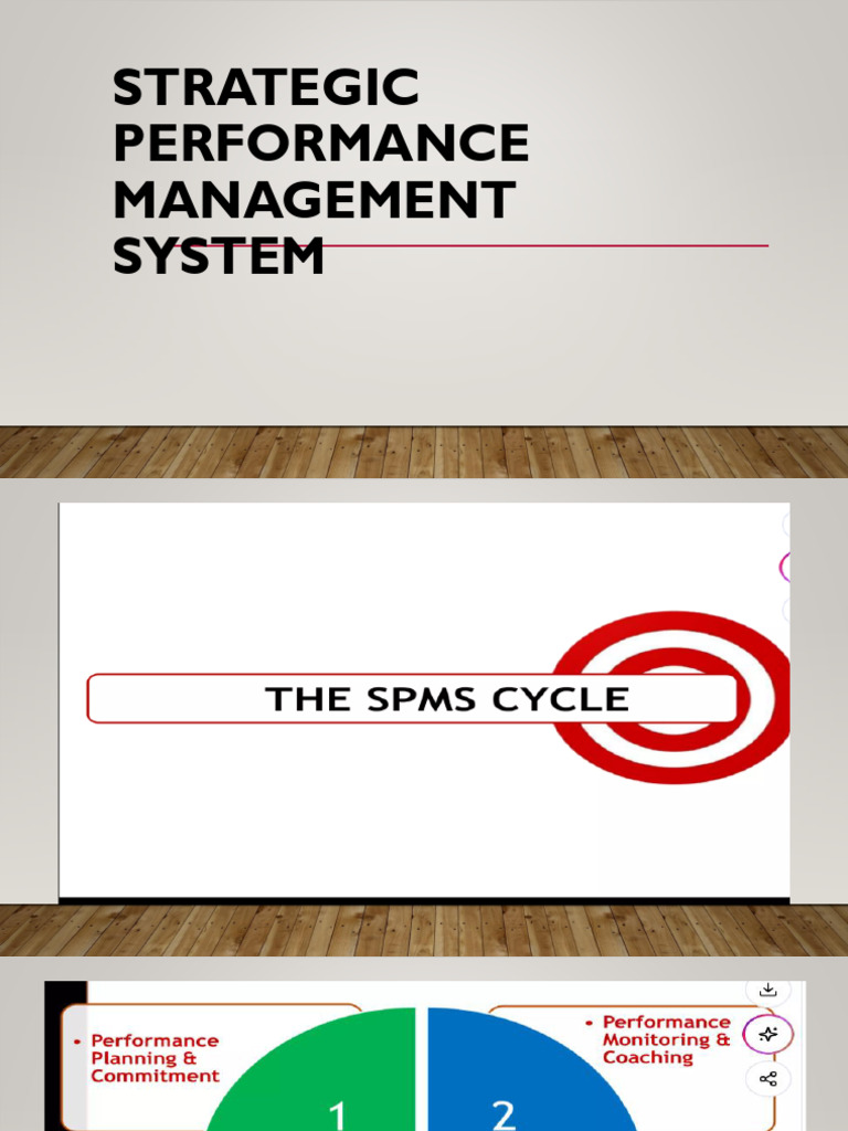 Strategic Performance Management System | PDF