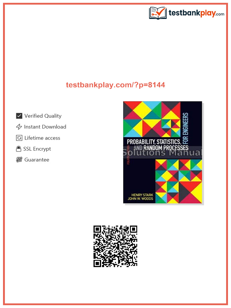 Probability Statistics and Random Processes for Engineers 4th Edition ...