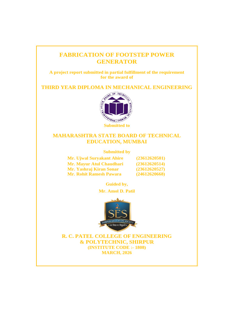 Major Project Group 1 | PDF | Capacitor | Resistor
