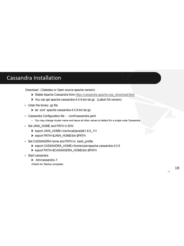 Cassandra Installation | PDF