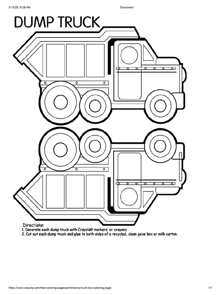 Dump Truck Box | PDF
