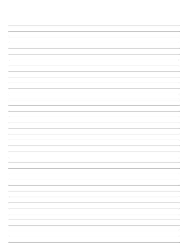 US Letter Narrow (Margin) | PDF