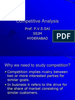 Competitive Analysis: Prof. P.V.S.SAI Ssim Hyderabad