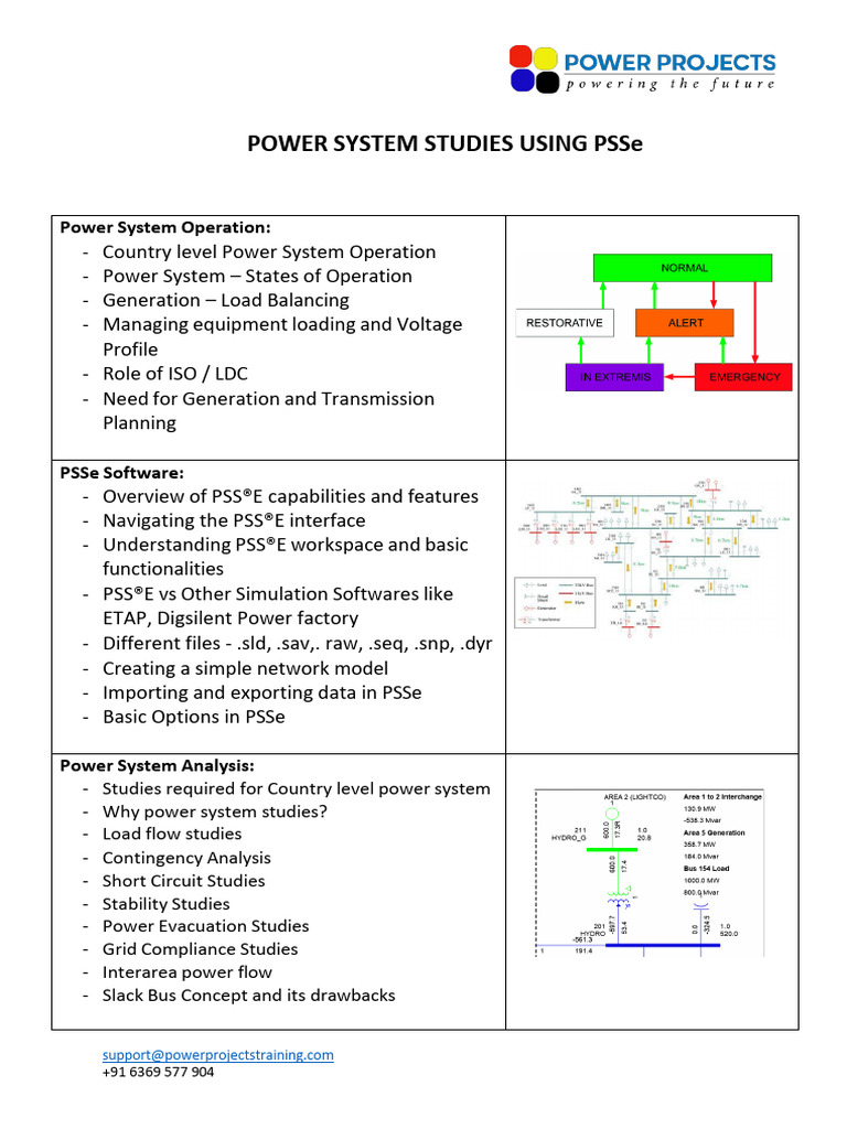 Power System Studies Using Psse 2025 | PDF | Transformer | Ac Power