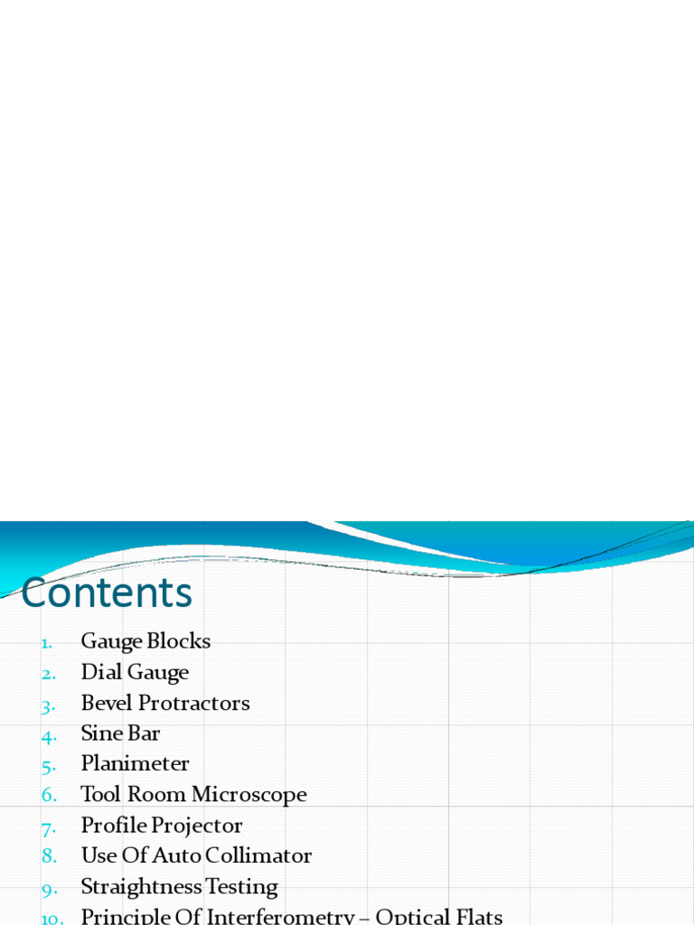 Linear Measurements | PDF | Interferometry | Optics