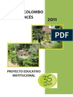 Proyecto Educativo Institucional 2011