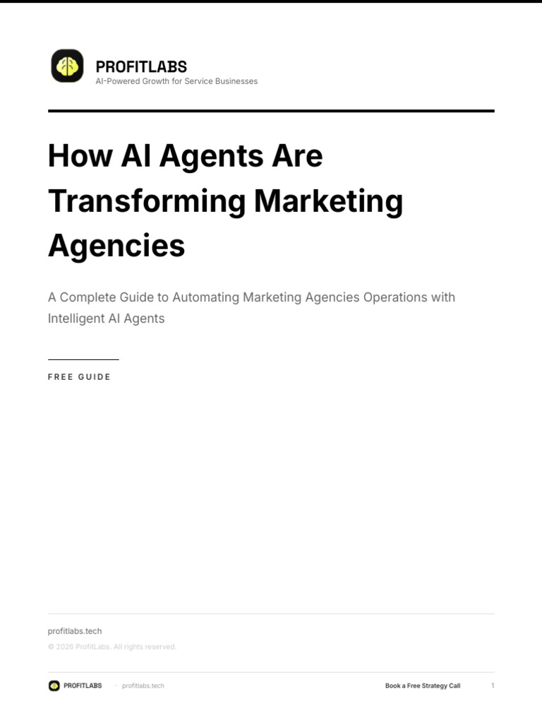 Ai Agents Marketing Agencies | PDF | Artificial Intelligence ...