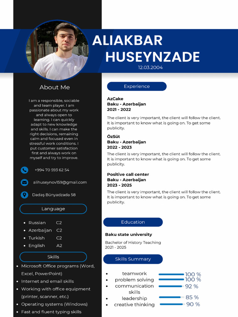 ali cv | PDF