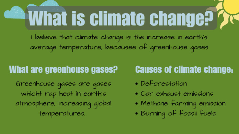 What is Climate Change | PDF