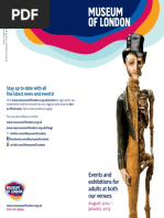Download Events and Exhibitions for Adults to January 2013 by Museum of London SN103706943 doc pdf