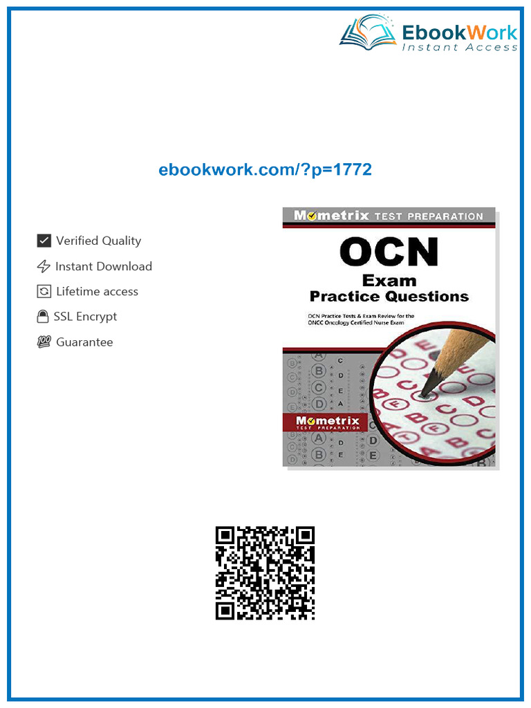 OCN Exam Practice Questions: Tests Review for the ONCC Ready to Read ...