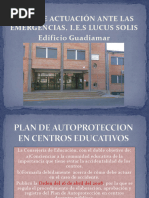 Ejemplo de Plan de Evacuación Escolar | PDF | Defensa Civil | Simulación