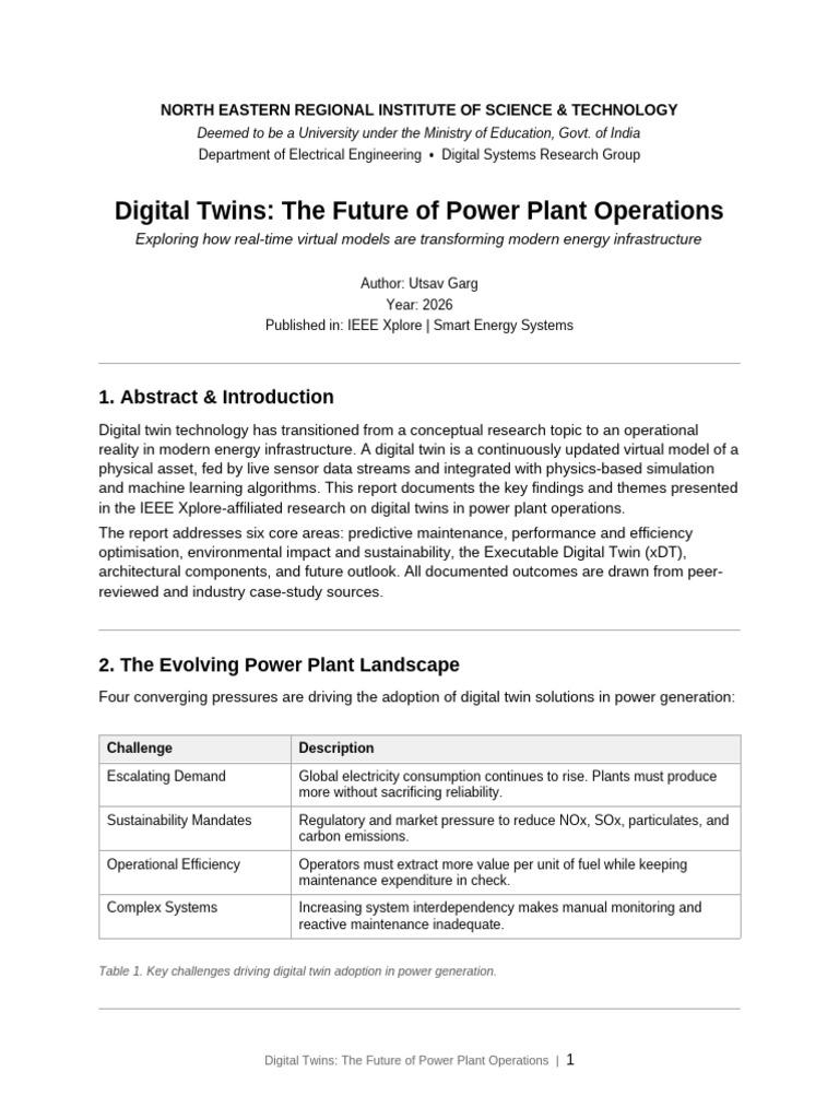 Digital Twins Report | PDF | Machine Learning | Augmented Reality
