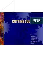 Cutting Tools: by Ranjith.R 1BM09ME414 7 Sem C Mechanical Bmsce