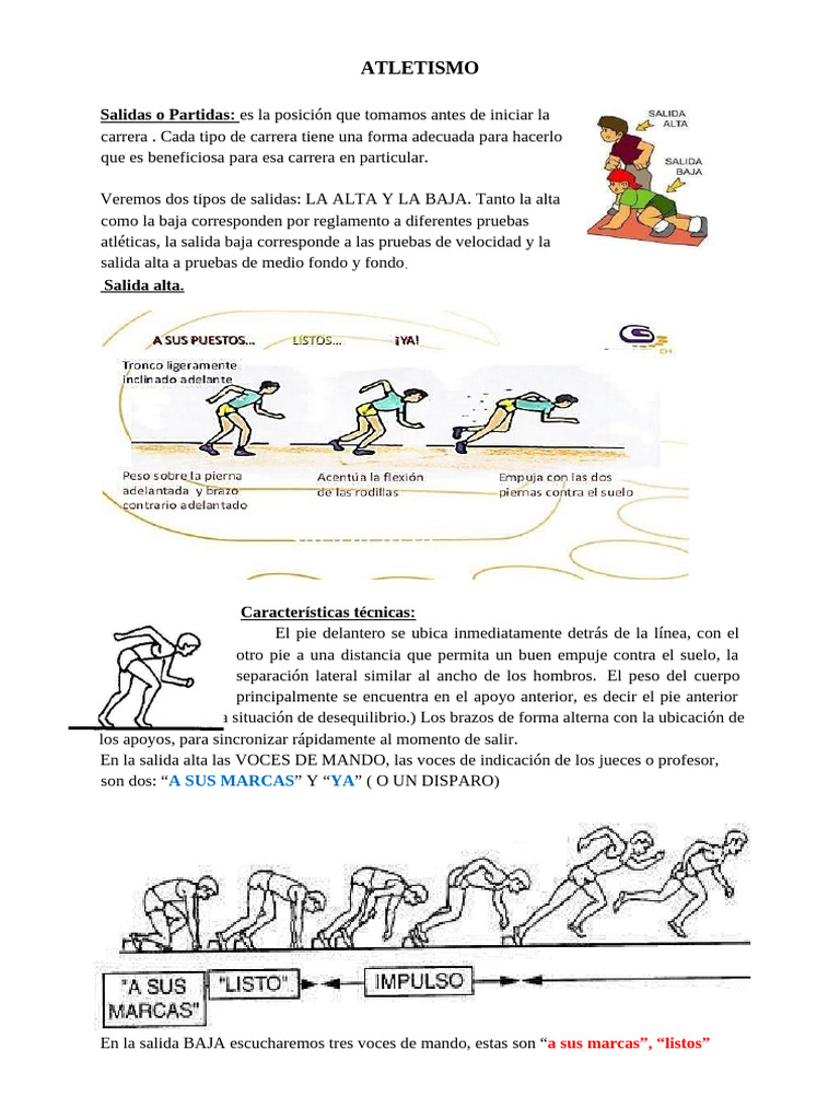 Atletismo Ficha de Trabajo Semana 2 | PDF | Rodilla | Tobillo