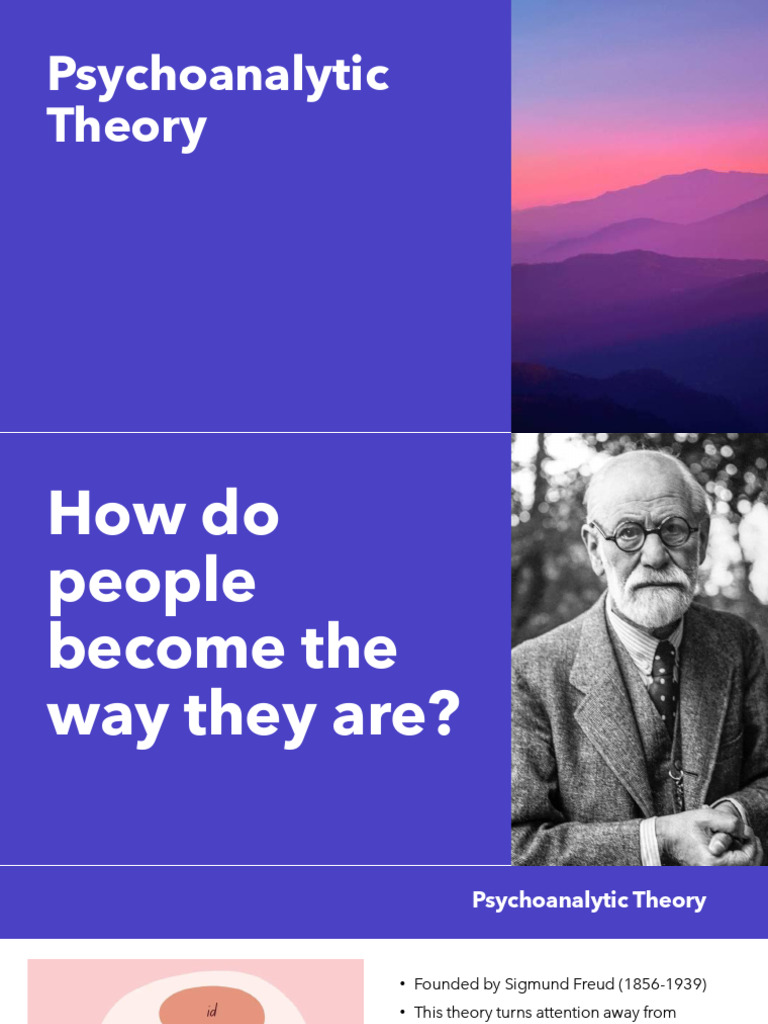 Sigmund Freud Psychoanalytic Theory | PDF