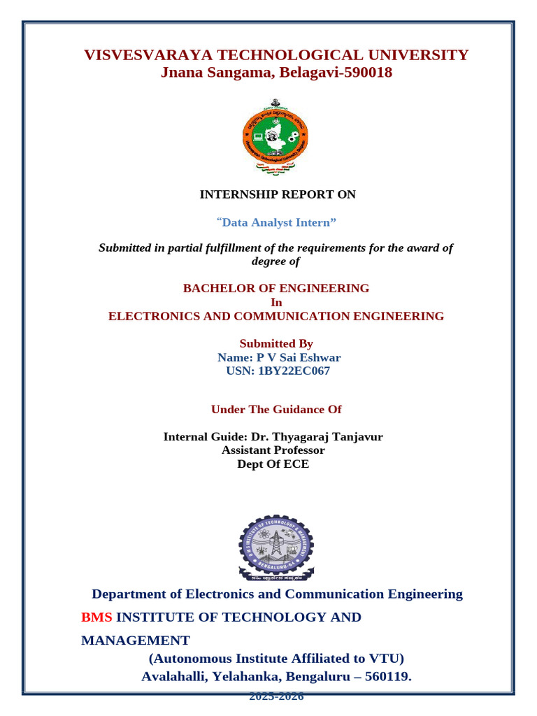 Internship Review2 Report | PDF | Data Analysis | Data